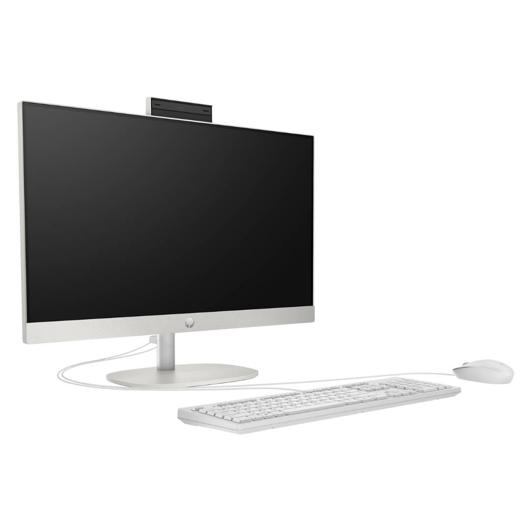 HP ProOne 240 G10 AiO Ultra 5-125U 23.8''FHD 8Go 512Go SSD Freedos Blanc12M D10FCET